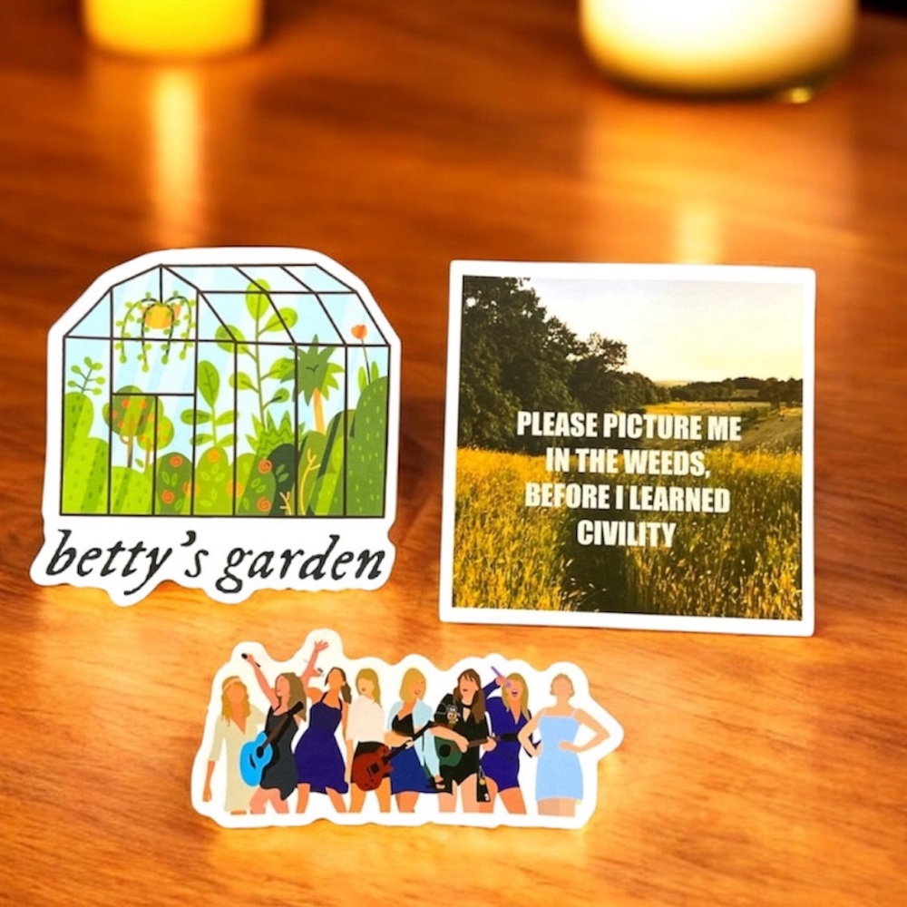 Taylor Swift Folklore Stickers